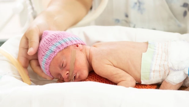 Отделение патологии новорожденных в Центре охраны материнства и детства.