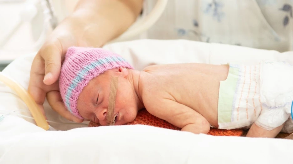 Отделение патологии новорожденных в Центре охраны материнства и детства.