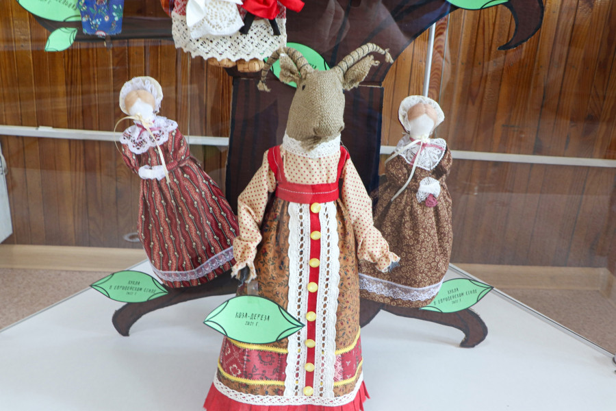 Куклы Елены Вольф в краеведческом музее