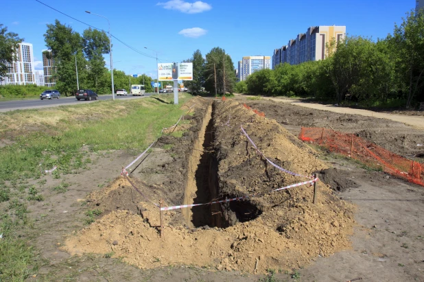 Строительство продолжения малого Павловского тракта от ул. Солнечная поляна до Северного Власихинского проезда.