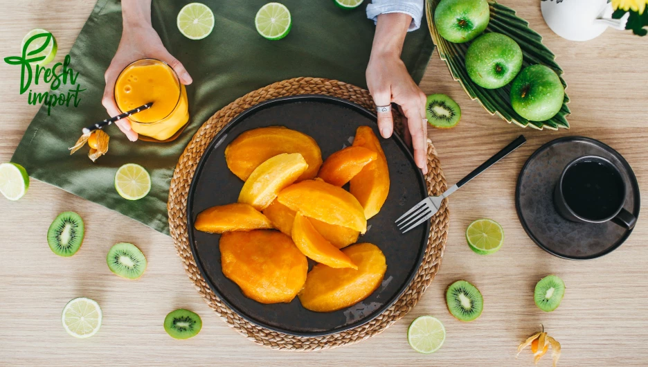 Сочное египетское манго.