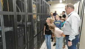 Экскурсия школьников.