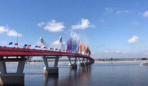 Открытие моста Благовещенск - Хэйхэ.