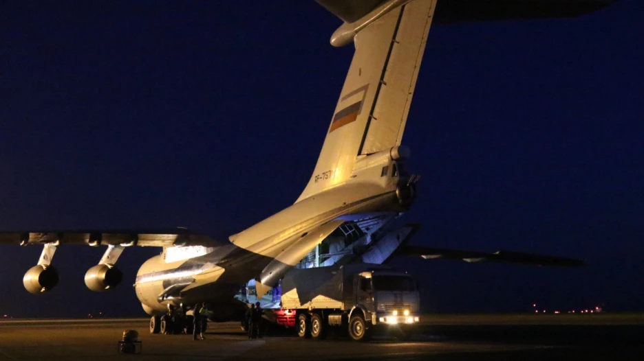 Гуманитарный груз на Донбасс.