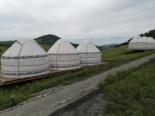 Юрточный этнокемпинг «Алтайское кочевье», Бирюзовая Катунь.