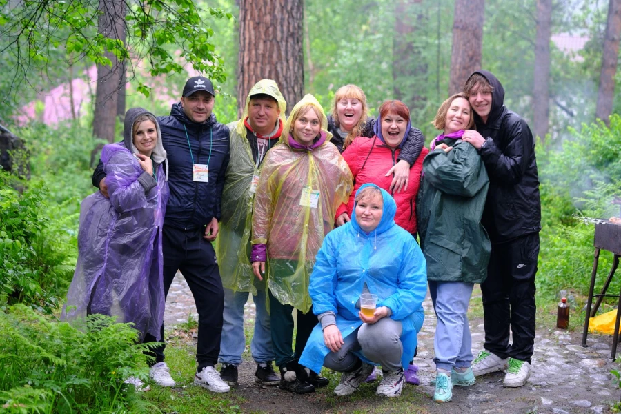 Традиционный выезд сотрудников компании в Горный Алтай.
