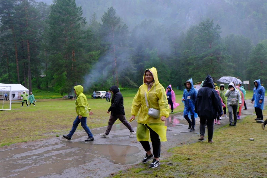 Традиционный выезд сотрудников компании в Горный Алтай.
