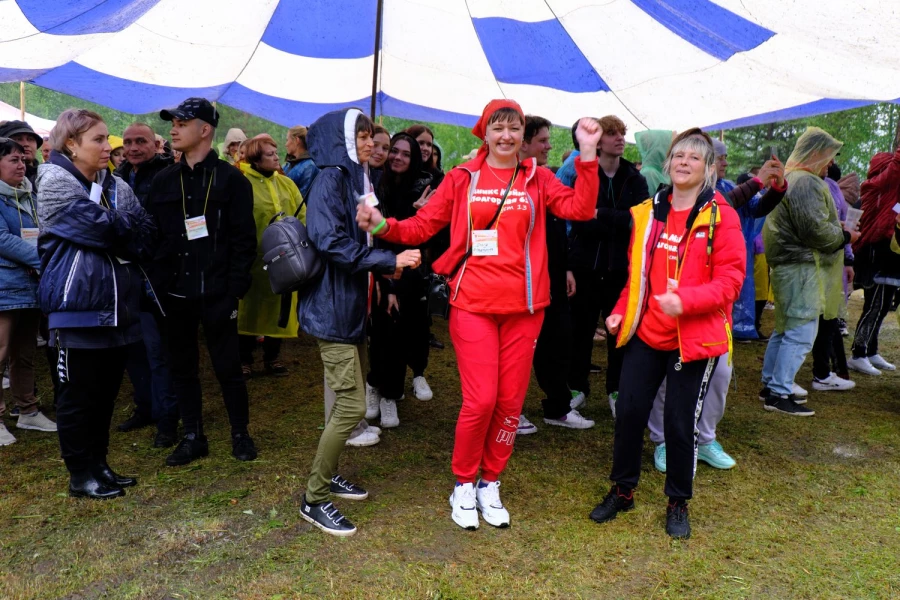 Традиционный выезд сотрудников компании в Горный Алтай.
