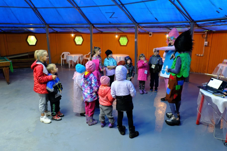 Традиционный выезд сотрудников компании в Горный Алтай.
