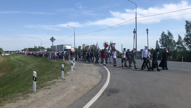 Крестный ход в село Коробейниково, 2022 год.