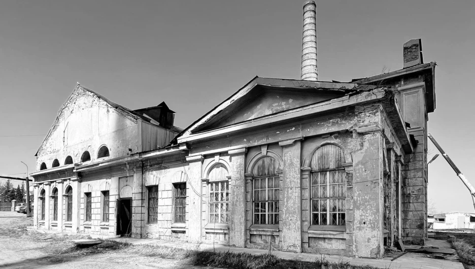 Барнаульская городская электростанция. Современное фото.