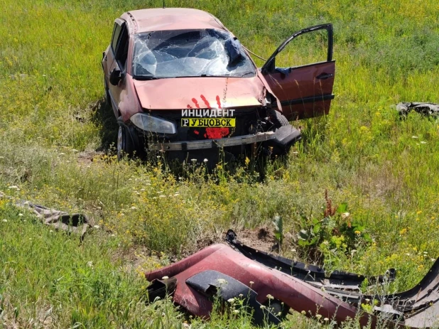 Автомобиль получил серьезные повреждения