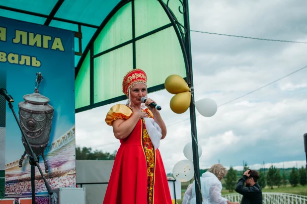 Праздник футбола в селе Дружба Целинного района. 