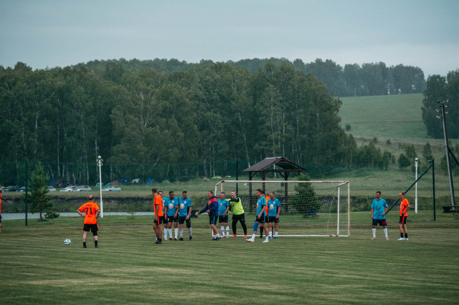 Праздник футбола в селе Дружба Целинного района. 