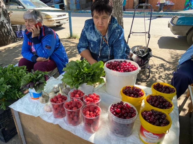 Урожай на рынках Барнаула