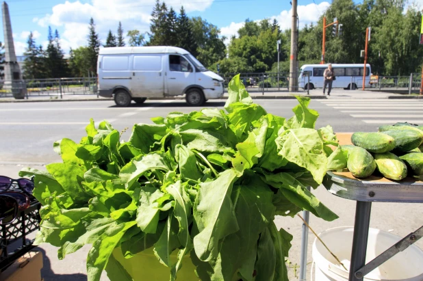 Торговля на рынке на Спартаке