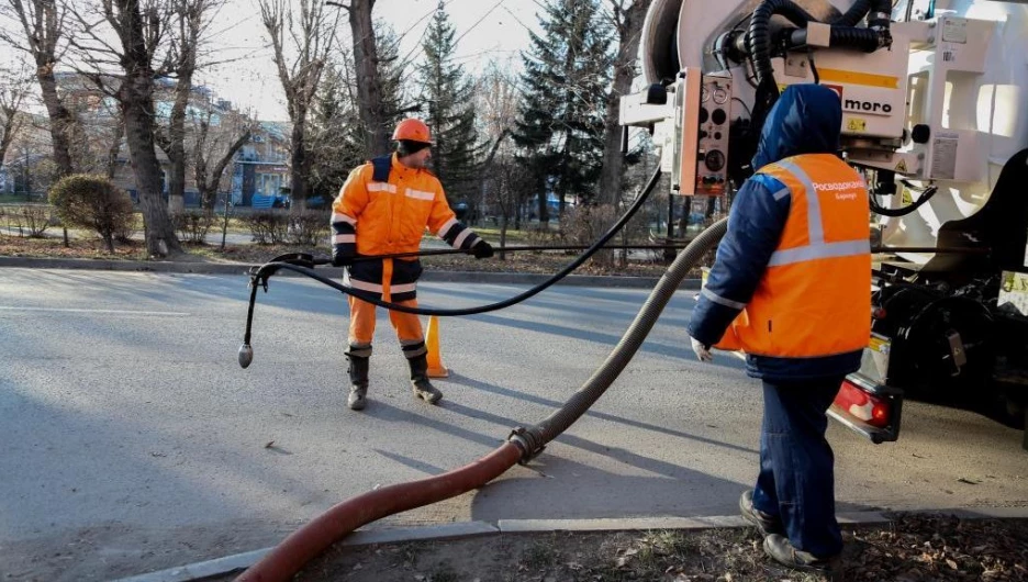 Промывка сетей.