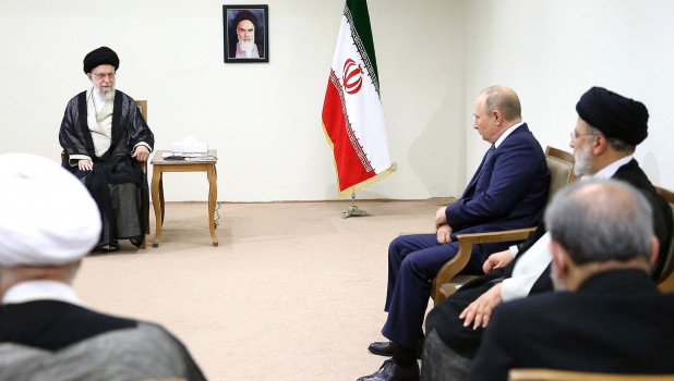 Встреча с Верховным руководителем Ирана Али Хаменеи. 