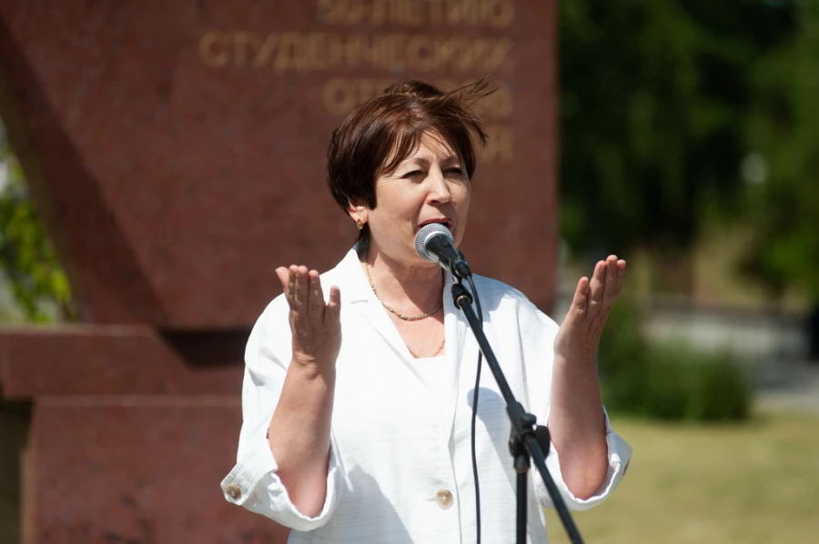 Открытие первого Всероссийского слета ветеранов студоотрядов

