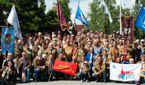 Открытие первого Всероссийского слета ветеранов студоотрядов
