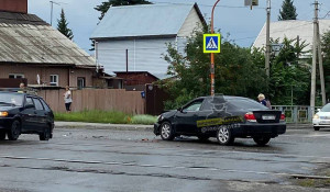 В Барнауле на ул. Северо-Западная произошла авария