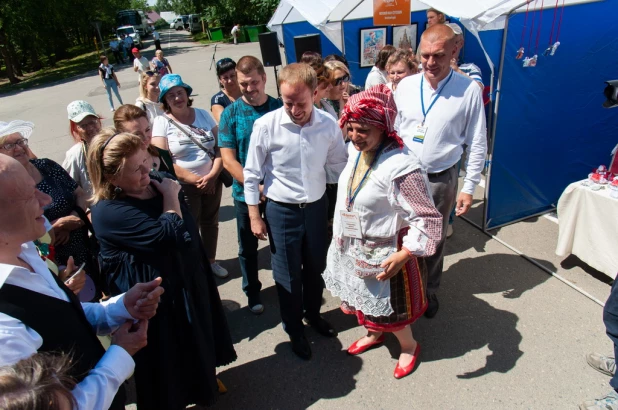 Гости Шукшинских дней на Алтае. 