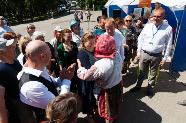 Гости Шукшинских дней на Алтае. 