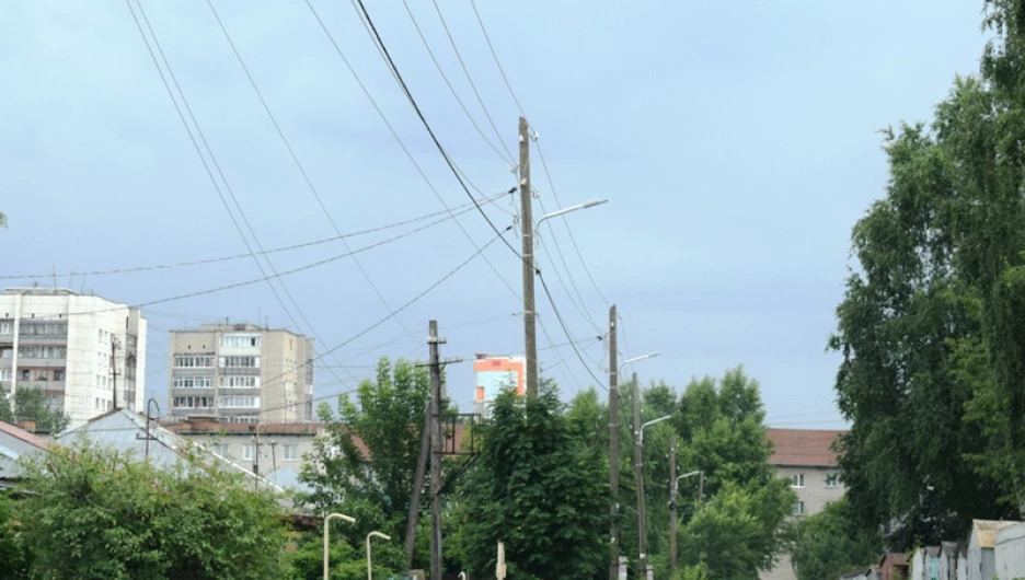 В Барнауле за полмиллиона рублей осветили одну из улиц