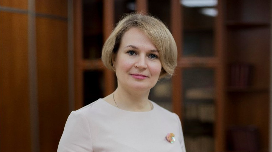 Наталья Оськина, министр социальной защиты Алтайского края.