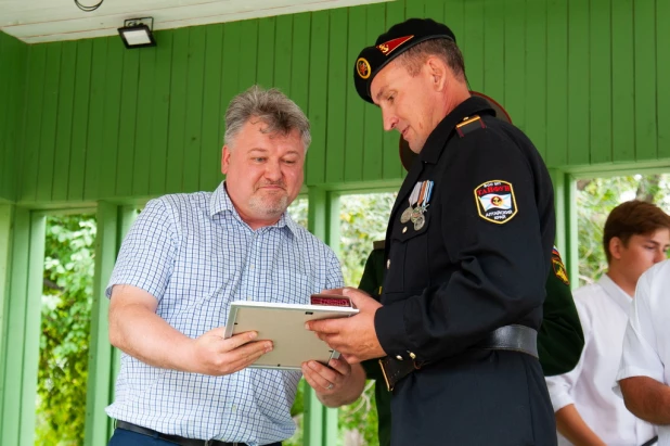 В Барнауле отметили день Военно-морского флота