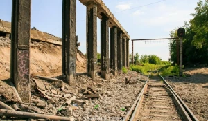 Мост на Новом рынке в Барнауле