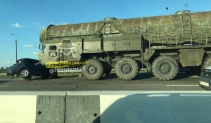 ДТП с военной техникой в Алтайском крае