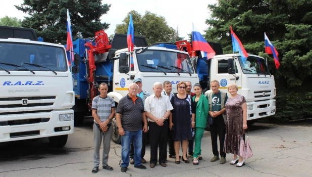 Помощь Славяносербскому району ЛНР от Алтайского края