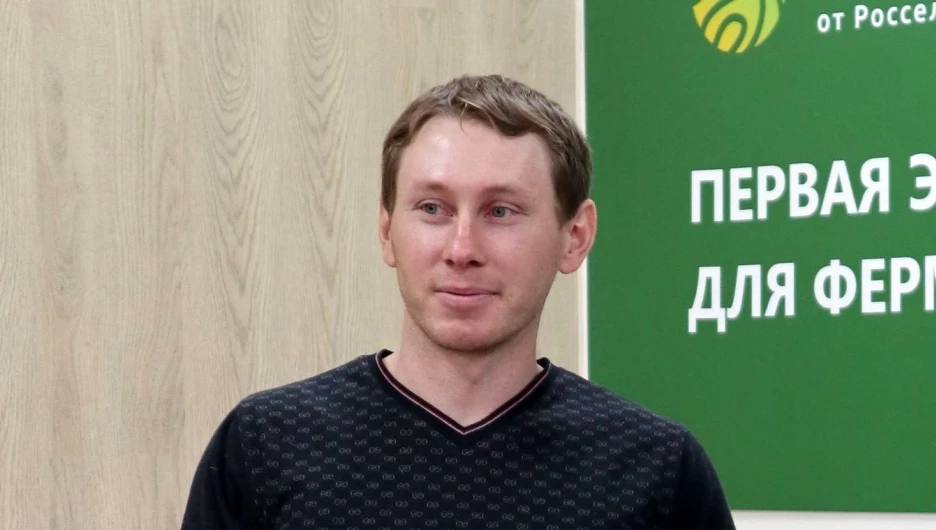 Николай Ситников, глава крестьянско-фермерского хозяйства из Ребрихинского района.
