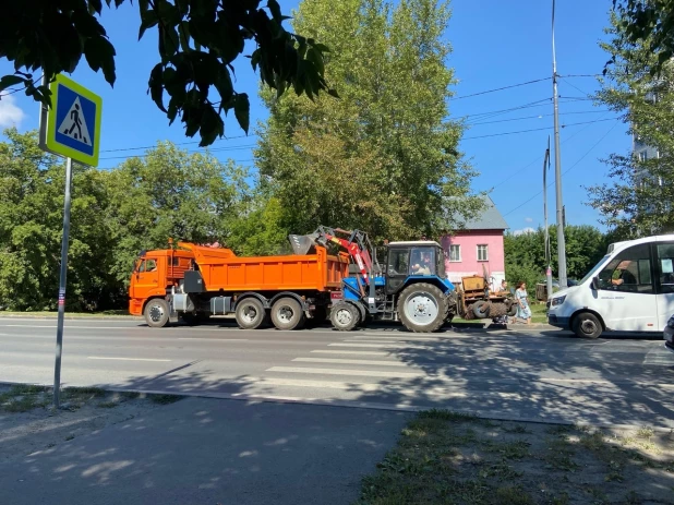 Пешеходные переходы на пр. Строителей. 