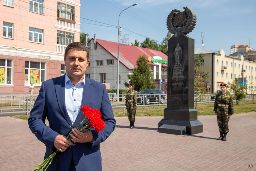 Церемония, посвященная 100-летию со дня рождения Алексея Скурлатова.