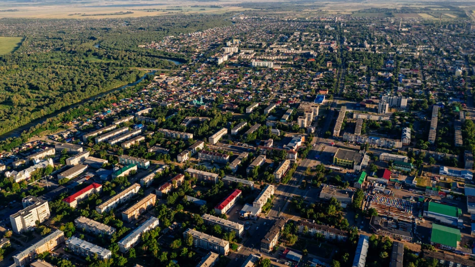 Город Рубцовск.