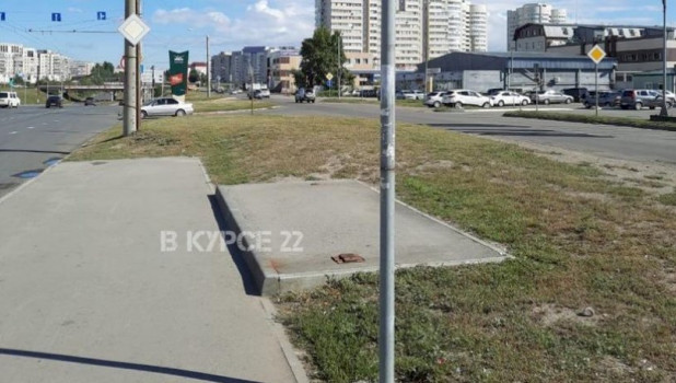 Остановка "Депо №3" пропала в Барнауле