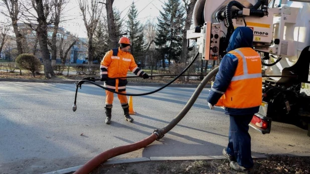 Промывка сетей.
