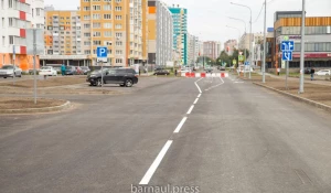 Открытие новой автомобильной дороги по улице Сиреневой.