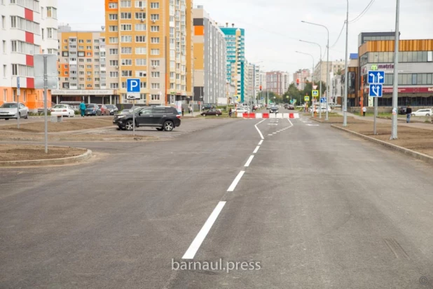 Открытие новой автомобильной дороги по улице Сиреневой.