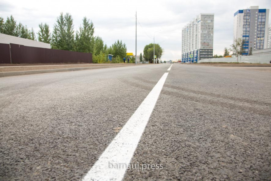 Открытие новой автомобильной дороги по улице Сиреневой.