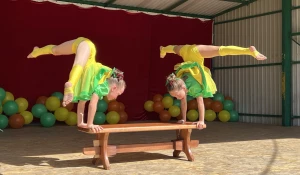 Праздник для воспитанников барнаульских Центров помощи детям.