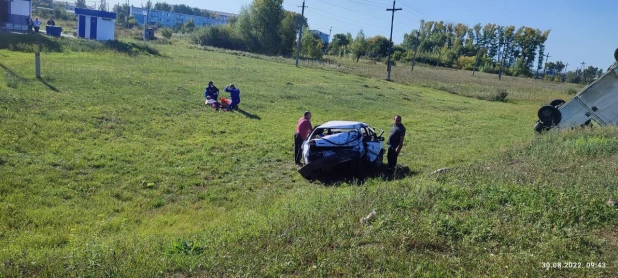 Авария в Алейском районе