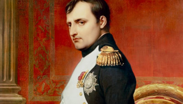 Наполеон I. Портрет кисти Поля Делароша (фрагмент)