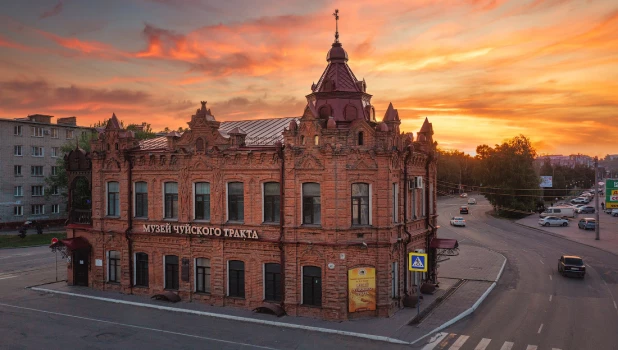 Бийск с высоты.
