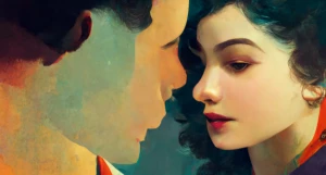 Романтика, придуманный идеал. Нейросеть.