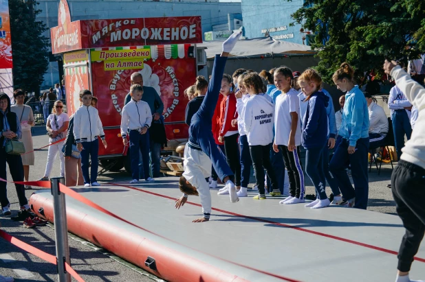 Спортивный праздник в День города Барнаула 03.09.2022.