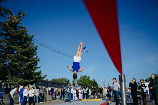 Спортивный праздник в День города Барнаула 03.09.2022.