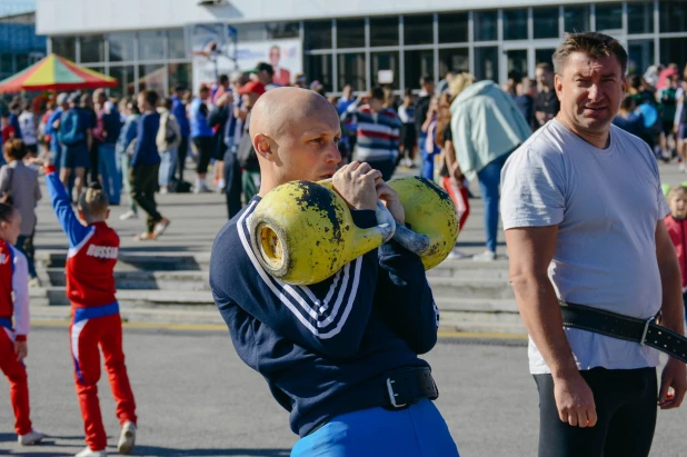 Спортивный праздник в День города Барнаула 03.09.2022.